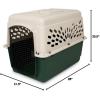 imagePetmate Ruffmaxx Camouflage Dog Kennel Pet Carrier ampamp Crate 40quot 7090 Lb Outdoor and Indoor for Large Medium and Small Dogs  Made from Recycled Material w 360Degree Ventilation Made in USAGreen