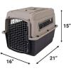 imagePetmate Ultra Vari Dog Kennel for Small Dogs Durable Heavy Duty Dog Travel Crate Made with Recycled Materials 21 in Long up to 15 lbs Made in USA