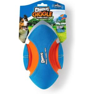 imageChuckit Limited Edition EcoFetch Ball Dog Toy Medium 25 Inch Diameter Pack of 3 for Breeds 2060 lbsGiggle Fumble