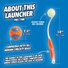 imageChuckit Pro Fetch Toy Ball Launcher For Dogs Compatible With Any Medium Chuckit Medium Size 25 Inch  Glow Ball18in