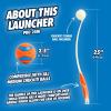 imageChuckit Pro Fetch Toy Ball Launcher For Dogs Compatible With Any Medium Chuckit Medium Size 25 Inch  Glow Ball25in