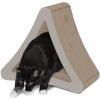 imagePetFusion 3Sided Vertical Cat Scratching Post  Available in 18 ampamp 24  Multiple Angle Cat Scratching Pad 6 Usable Sides Scratch Play ampamp Perch  100 Recyclable Cardboard LoungeSlate Grey