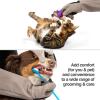 imagePetFusion Multipurpose Pet Grooming Gloves Great for Trips to Vet and Bathing Puncture Scratch ampamp Water ResistantGrey