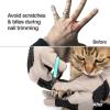 imagePetFusion Multipurpose Pet Grooming Gloves Great for Trips to Vet and Bathing Puncture Scratch ampamp Water ResistantGrey