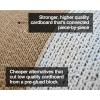 imagePetFusion Ultimate Cat Scratch Lounge Cat Scratchers for Indoor Cats Reversible ampamp Durable Made from Recycled Corrugated Cardboard Walnut BrownSlate Grey