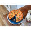 imagePizza Puzzle Interactive Cat Toy Mental Stimulation Treat Dispenser Slow Feeder Mental Strategy Cat Toy