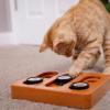 imageSushi Hunter Bento Box Puzzle  Interactive Treat Puzzle Toy with Catnip Packet for Mental Engagement and Slow Feeding