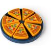imagePizza Puzzle Interactive Cat Toy Mental Stimulation Treat Dispenser Slow Feeder Mental Strategy Cat Toy