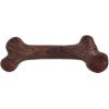 imagePet Qwerks Dinosaur BarkBone  Nylon Dog Bone for Aggressive Chewers  Steak Flavor  11quotDino