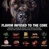 imagePet Qwerks Nylon Stick BarkBone  Durable Dog Toys for Aggressive Chewers  Peanut Butter Flavor  1075quotStick