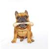 imagePet Qwerks Original BarkBone  Nylon Dog Bone for Aggressive Chewers  BBQ Flavor  61quot Medium breed