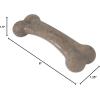 imagePet Qwerks Original BarkBone  Nylon Dog Bone for Aggressive Chewers  Bacon Flavor  775quotOriginal