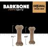 imagePet Qwerks Original BarkBone  Nylon Dog Bone for Aggressive Chewers  Bacon Flavor  775quotOriginal