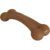 imagePet Qwerks Original BarkBone  Nylon Dog Bone for Aggressive Chewers  BBQ Flavor  61quot Medium breed