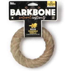 imagePet Qwerks Barkbone Chew Ring Chamomile Vanilla Flavored Nylon Chew Bone Dog Toy 575quot