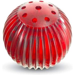 imagePet Qwerks Blinky Babble Ball  Flashing Interactive Chew Dog Toy  MediumBlinky Babble