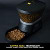 imageGamma2 Nano Automatic Dog Feeder ampamp Cat Feeder  75lb Cat Food or Dog Food Storage Capacity