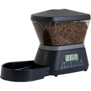 imageGamma2 Nano Automatic Dog Feeder ampamp Cat Feeder  75lb Cat Food or Dog Food Storage Capacity