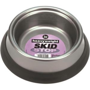 imageJW Pet Skid Stop Heavyweight Pet Bowl  Medium  1 Bowl Assorted ColorsMedium Pack of 1